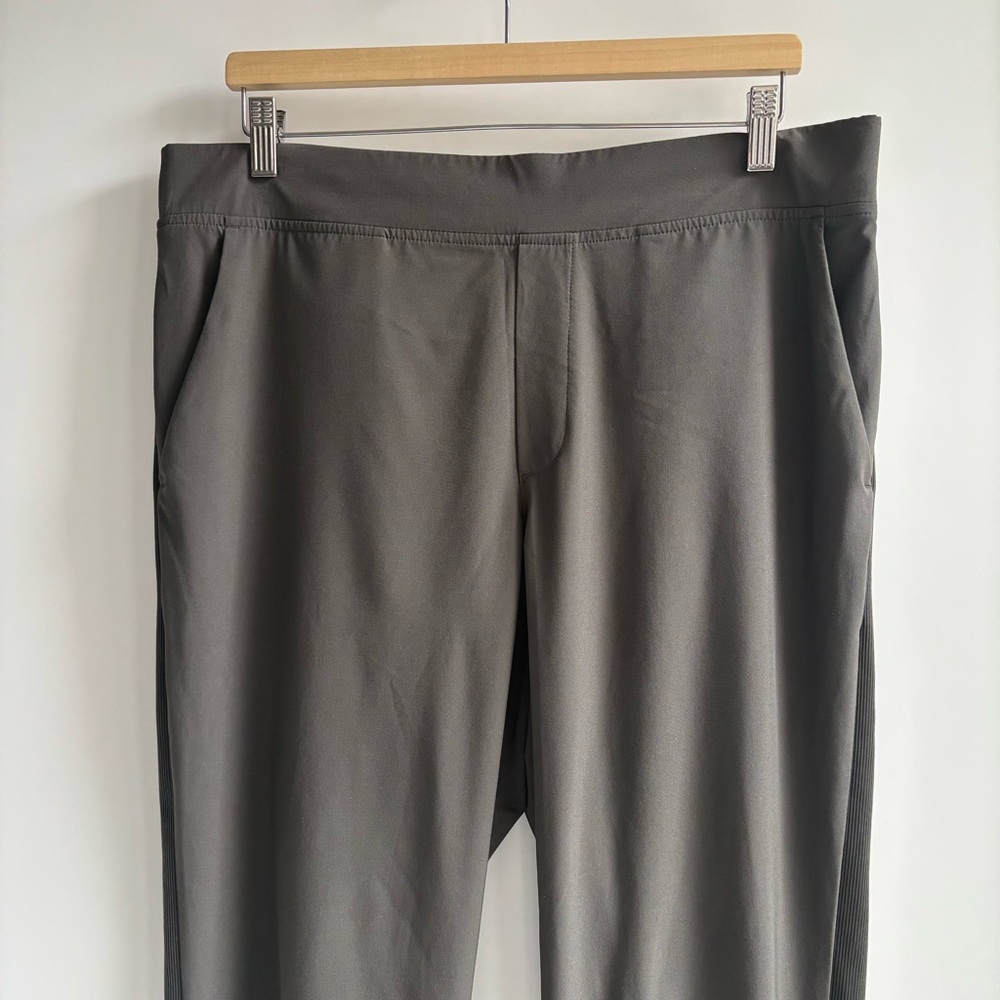 Brooklyn Mid Rise Ankle Pants In Mountain Olive Size 14T - Picture 5 of 17